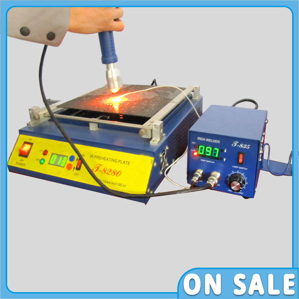 220V /110V T8280 PCB Ön Isıtıc - Infrared Bga Rework Station incelemesi ve fiyatı
