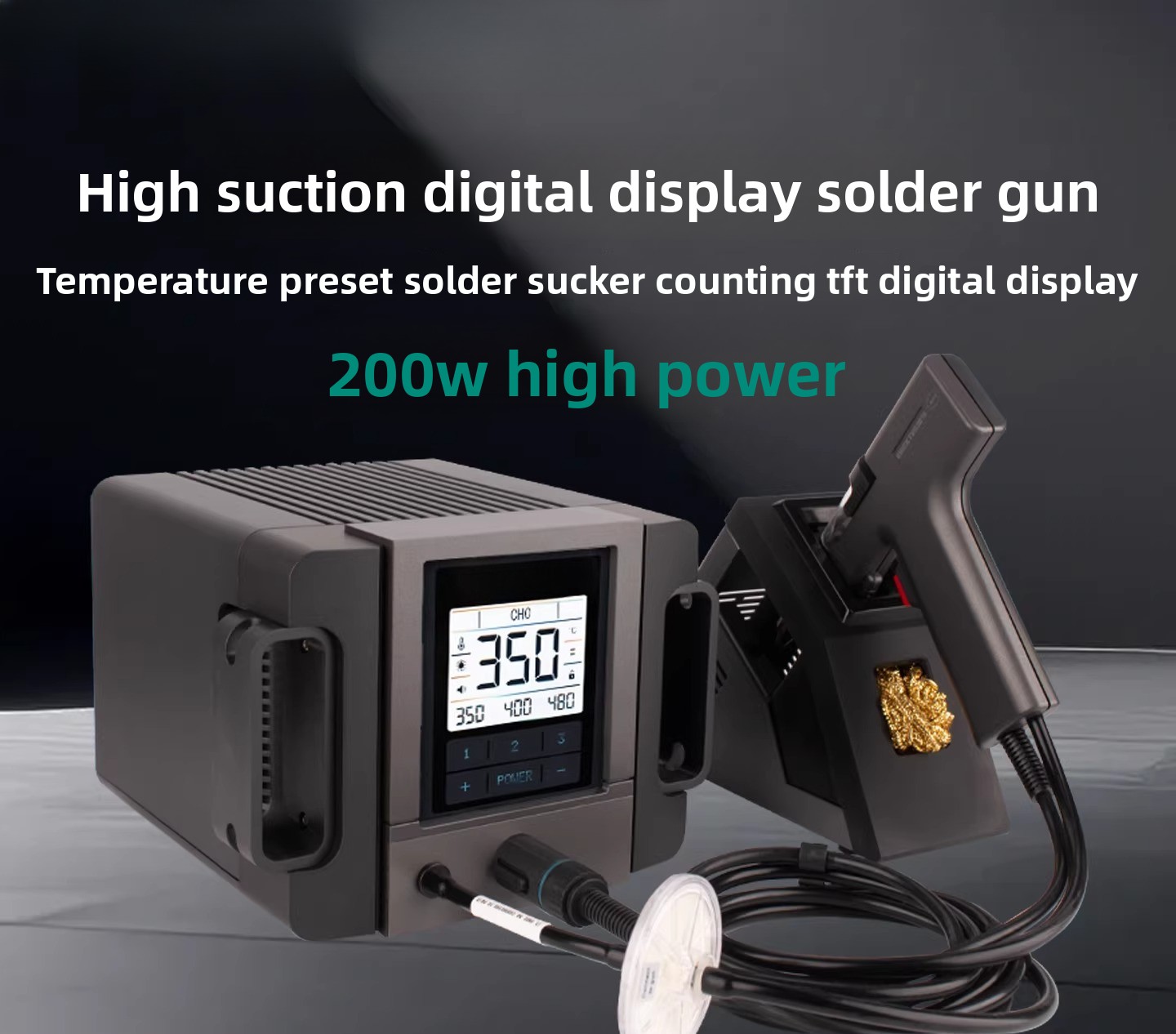 Elektrikli Lehim Sökme Pompası - Desoldering Pump Electric Vacuum Station incelemesi ve fiyatı